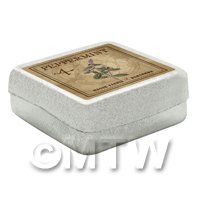 Dolls House Herbalist/Apothecary Peppermint Square Herb Box