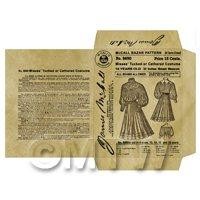 Miniature DIY Victorian McCall Dress Packet (VDP04)