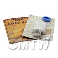 Dolls House Miniature Tiger Loaf Kit With Silicone Mould