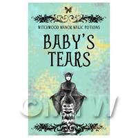 Dolls House Miniature Babys Tears Magic Label (S5)