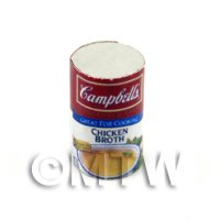 Dolls House Miniature Campbells Chicken Broth Can