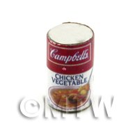 Dolls House Miniature Can of Campbells Chicken And Vegetable Soup