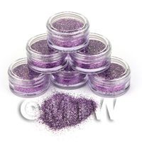 High Quality Nail Art Glitter - 2g Pot - Lovely Lilac 