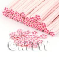 Handmade Pink Flower Cane - Nail Art (DNC88)