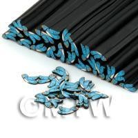 Handmade Polymer Clay Blue Bird Cane - Nail Art (DNC41)