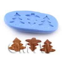 Dolls House Miniature Gingerbread Trees Mould
