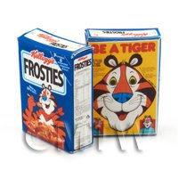 Dolls House Miniature Kelloggs Frosties Box From 1988
