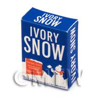 Dolls House Miniature Ivory Snow  Soap Powder Box