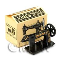 Dolls House Mini Jones Sewing Box And Machine