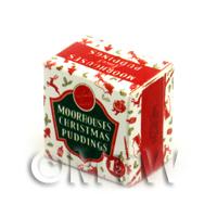Dolls House Miniature Christmas Pudding Box