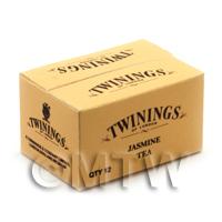Dolls House Miniature Twinings Jasmine Tea Shop Stock Box