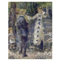 Pierre Auguste Renoir Painting Woman On A Swing