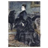 Pierre Auguste Renoir Painting Portrait of Madame Georges Hartmann 