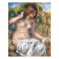 Pierre Auguste Renoir Painting Woman By Spring