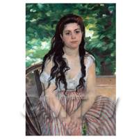 Pierre Auguste Renoir Painting The Bohemian