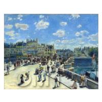 Pierre Auguste Renoir Painting Pont Neuf Paris