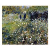 Pierre Auguste Renoir Painting Woman With A Parasol