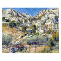 Pierre Auguste Renoir Painting - Rocky Crags At Rochers A L Estaque