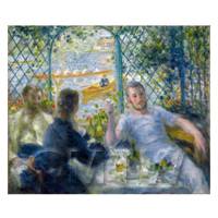 Pierre Auguste Renoir Painting The Rowers Lunch