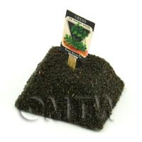 Dolls House Miniature Cress Seed Packet With A Stick