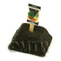 Dolls House Miniature Summer Savory Seed Packet With A Stick