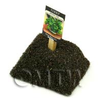 Dolls House Miniature Turnip Seed Packet With A Stick