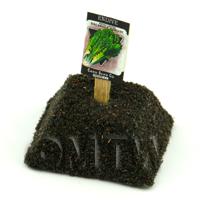 Dolls House Miniature Endive Seed Packet With A Stick