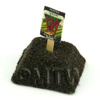 Dolls House Miniature Long Cayenne Pepper Seed Packet With A Stick
