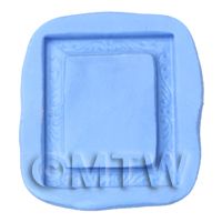 Dolls House Miniature Reusable Rectangle Frame Silicone Mould