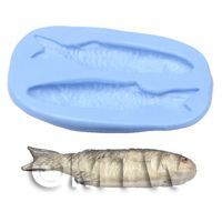 Dolls House Miniature Reusable Silver Fish Silicone Mould