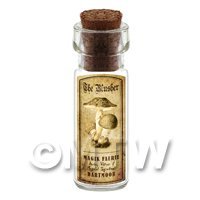 Dolls House Miniature Apothecary The Blusher Fungi Bottle And Label