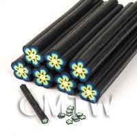 Unbaked Yellow Flower Cane Nail Art And Jewellery UNC23