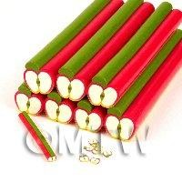 Unbaked Ripe Apple Cane Nail Art And Jewellery UNC58