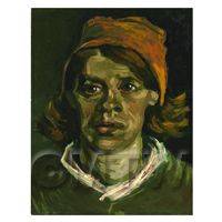 Van Gogh Painting Head of a Woman No 3