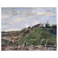 Van Gogh Painting The Hill of Montmartre With Stone Quarry