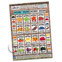 Dolls House Webbs Fruit Posters Collection - A4 Value Sheet