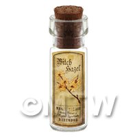 Dolls House Apothecary Witch Hazel Herb Short Colour Label And Bottle