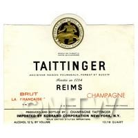 Miniature French Tattinger Champagne